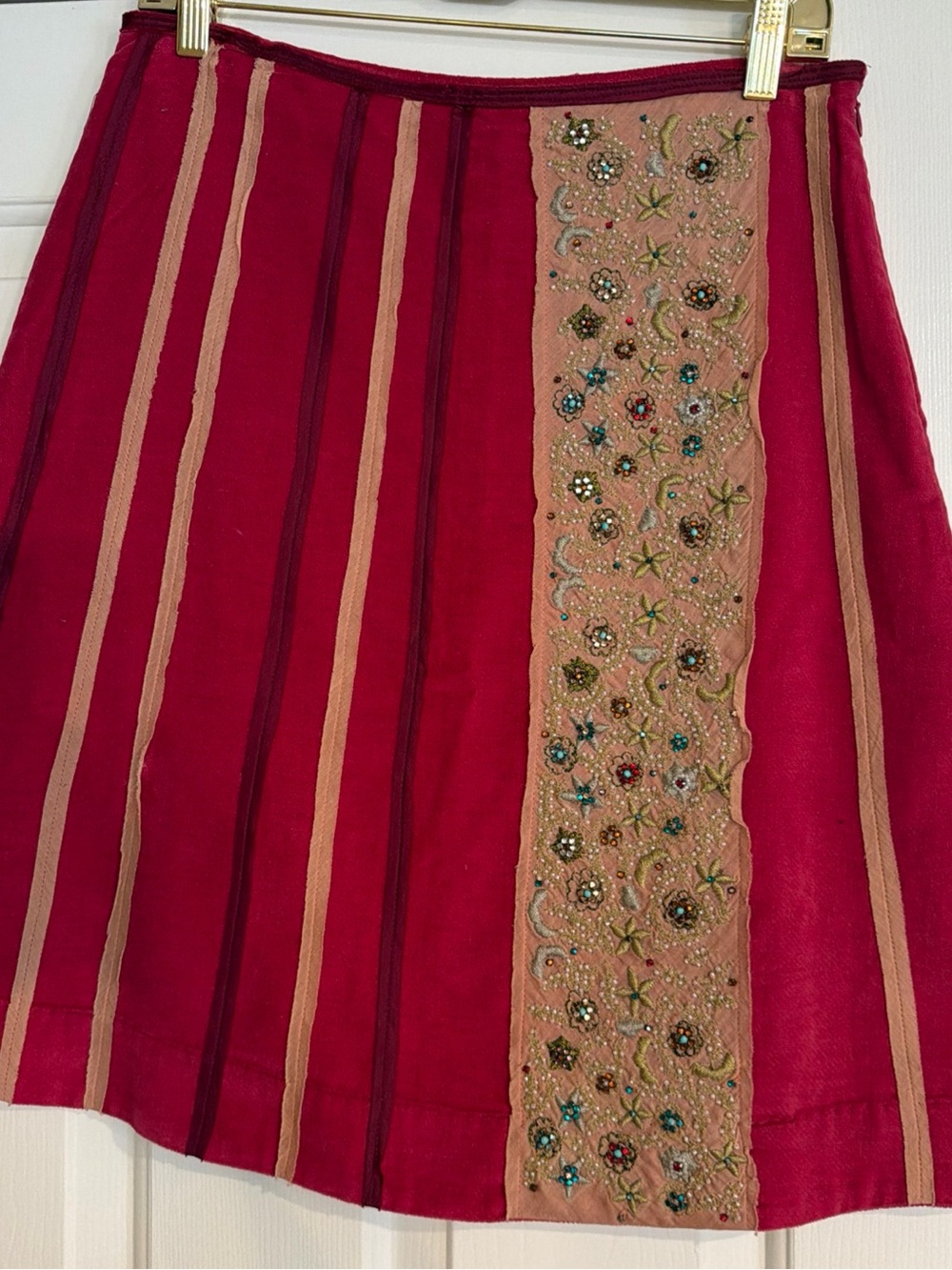 Anthropologie Fei Women’s Embellished  Skirt size6